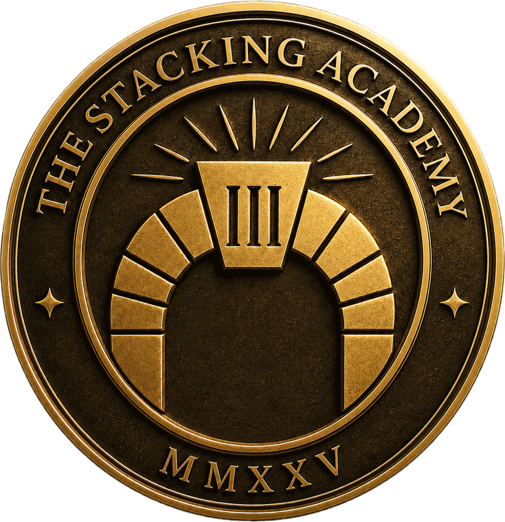 The Stacking Academy seal